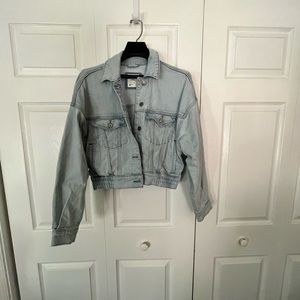Abercrombie and fitch dropped Jean jacket